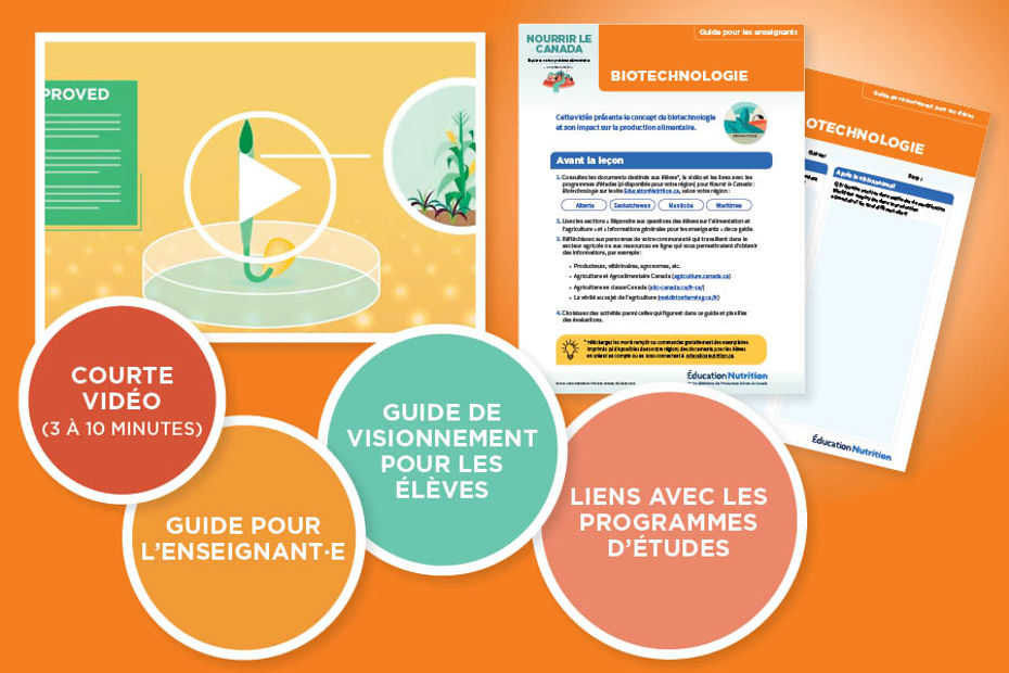 Nourrir le Canada : Biotechnologie